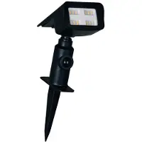 Luxform Motion Sensor Spotlight Intelligent Solar Rosario Black 30-600 Lumen