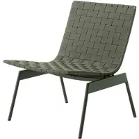 &tradition Ville Outdoor AV44 loungestoel Bronze green