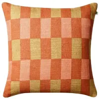Chhatwal & Jonsson Marari kussenhoes Apricot orange-khaki-rose, 50x50 cm