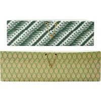 House Doctor Keep opbergdozen khaki-groen 2-delig