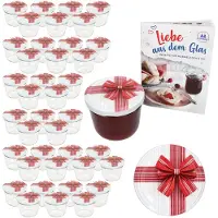 MamboCat Set van 40 bekers 230ml geschenkdeksel + receptenboekje