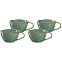 Leonardo Koffiekop Matera Groen 290ml (4-Delig)