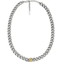 Emporio Armani EGS3187040 Heren Collier 52 cm - Tweekleurig
