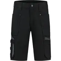 Workman 9063 STRETCH Bermuda P2S Werkbroek - Zwart - Maat 56 (40/34)