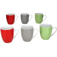 MamboCat Set 6 Variant koffiemok TRIO 2x rood, grijs & groen