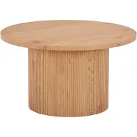 Ebuy24 Salontafel Boavista | mdf naturel 80x80x45 cm salontafels | NADUVI