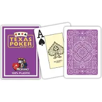 Modiano poker speelkaarten paars 2 index
