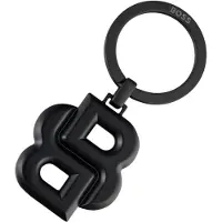 BOSS Sleutelhanger met matzwart Double B-monogram