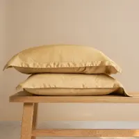 Coco & Cici - Eco Bamboe Kussensloop Ocean Blue - 1 kussensloop 50x60
