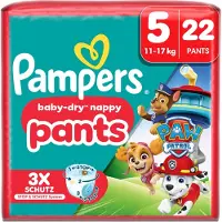 Pampers Baby Dry Luierbroekjes Paw Patrol Maat 5 (11-17kg) 22 Stuks