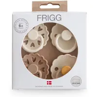 Mushie FRIGG Fopspenen - 4-Pack - Snowflake Dream - Silicone - 6–18 Mnd