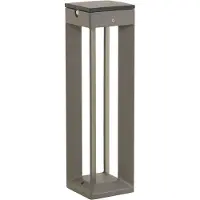 LES JARDINS Blade Solar Zonne Bolderlamp Space Grey | 45 cm