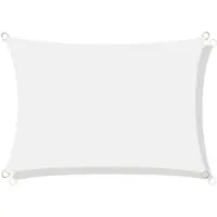 AIO Factory Zonnezeil waterdicht nylon 3x2m wit