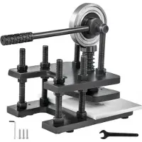 Sans marque Leersnijmachine PRO - Snijmachine voor leer - 180x120 mm - Handmatig - Voor Reliëfdruk