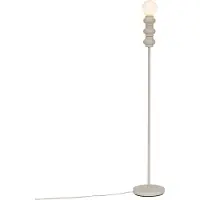 QAZQA Retro vloerlamp beige met mat glas - Fedde