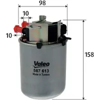 Valeo 587613 Brandstoffilter
