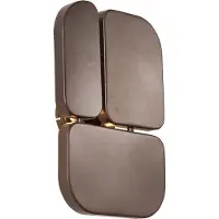 QAZQA Design wandlamp brons 3-lichts - Planes