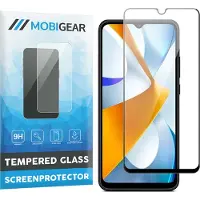 Mobigear Screenprotector geschikt voor POCO C40 Glazen | Premium Screenprotector - Case Friendly