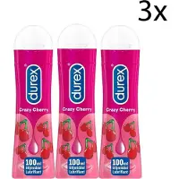 Durex 3x Play Crazy Cherry - glijmiddel - 100ml