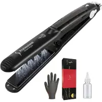 Hair HairLuxury 4.0 - Stoomstijltang - 150℃ t/m 235℃ - Incl. Handschoen - Krultang - Snel opgewarmd - Stijltang 2 in 1 - Steam Active Care - Steam Pod