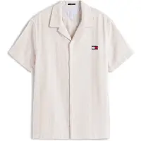 Tommy Hilfiger Overhemd korte mouw TJM TEXTURED REG CAMP SHIRT EXT heren EU S