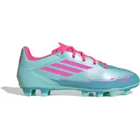 Adidas F50 Messi Club Gras / Kunstgras Voetbalschoenen (MG) Turquoise Roze