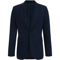 We fashion - Heren slim fit blazer - THE FLEX SUIT - Slim/Tall fit - Donkerblauw - Maat: 48