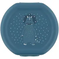 Trixie Set van twee snackdoosjes met clip - Mr. Triceratops - Makkelijk te openen - BPA-vrij - Voor School en Onderweg