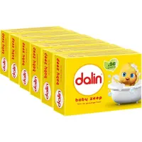 Dalin Babyzeep 6 x 100g Klassieke Milde Zeep voor de Gevoelige Babyhuid