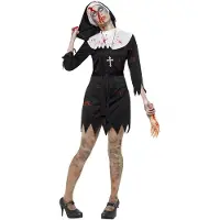Vegaoo Kostuum -XL- Zombie Sister Zwart
