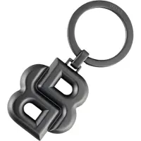 BOSS Sleutelhanger met matbronzen Double B-monogram