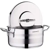 Korkmaz Astra 2 Casserole Kookpan – RVS – 22x12 cm – 4.35 Liter