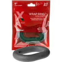 Perfect Fit Ultra Wrap 6 - dikke penisring - zwart - 15 cm