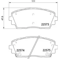 MAGNETI MARELLI 363700430115 Remblokken