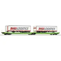 Roco 6600005 Containerwagen DC CFL Cargo