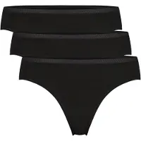 Bamboo Basics Lola String Dames (3-pack) M