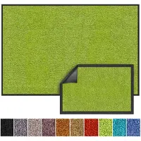 Floordirekt Deurmat - Droogloopmat - Schoonloopmat - Rhine - Lemon Green - 120 x 300 cm