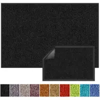 Floordirekt Deurmat - Droogloopmat - Schoonloopmat - Rhine - Zwart - 120 x 180 cm