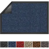 Floordirekt Deurmat SKY - Droogloopmat - Schoonloopmat - voor Binnen en Buiten - Blauw - 135 x 200 cm