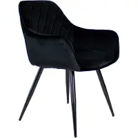 Kick Collection Eetkamerstoel Monza - Comfortabele zitting - Zwart