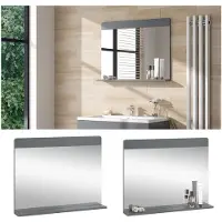 Vicco Izan Badkamerspiegel – 80.1 x 62 cm Grijs