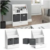 Vicco Luigi Boekenrek – 72 x 96.2 cm met vouwboxen Wit