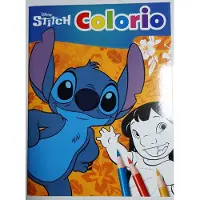 Boek Specials Nederland BV Stitch kleurboek met 32 pagina's