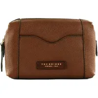 The bridge Gemma Toilettas Leer 19 cm bruin