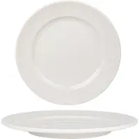 Bonna Dinerbord pure dot porselein 27 cm set van 6