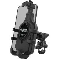 RAM Mount Quick-Grip Pro Telefoonhouder met Stuur U-Beugel Basis