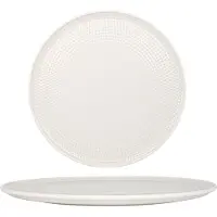 Bonna Pizzabord pure dot porselein 32 cm set van 6