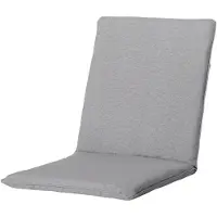 Madison Stapelstoel Kussen Universeel Napels Grey Water Reppelent (97 x 49 cm)