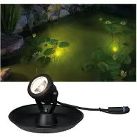 Paulmann Plug & Shine LED-spot Vijverlamp Losse spot IP68 3000K 4W Zwart