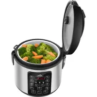 Eta Rijstkoker 413190000 Granellino Elektrisch, 500 W, 1,5 L, Aantal programma's 9, Stomer + rijstkoker, Zwart